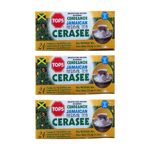 Tops Jamaican Cerasee Herbal Tea 33,6 g (24 bolsitas de té) - Paquete ...