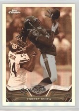 Topps 2013 cromo refractor sepia 85/99 Torrey Smith #193 0aa