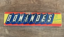 Vintage Dominoes by Halsam No. 622 Double Six 28 Piece Complete Set