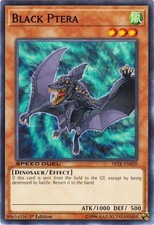 Yu-Gi-Oh TCG SBTK-EN020 C Black Ptera Speed Duel: Trials of the Kingdom