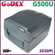 Godex G500U 203dpi 4 Inch USB Port Direct Thermal Transfer Barcode Label Printer