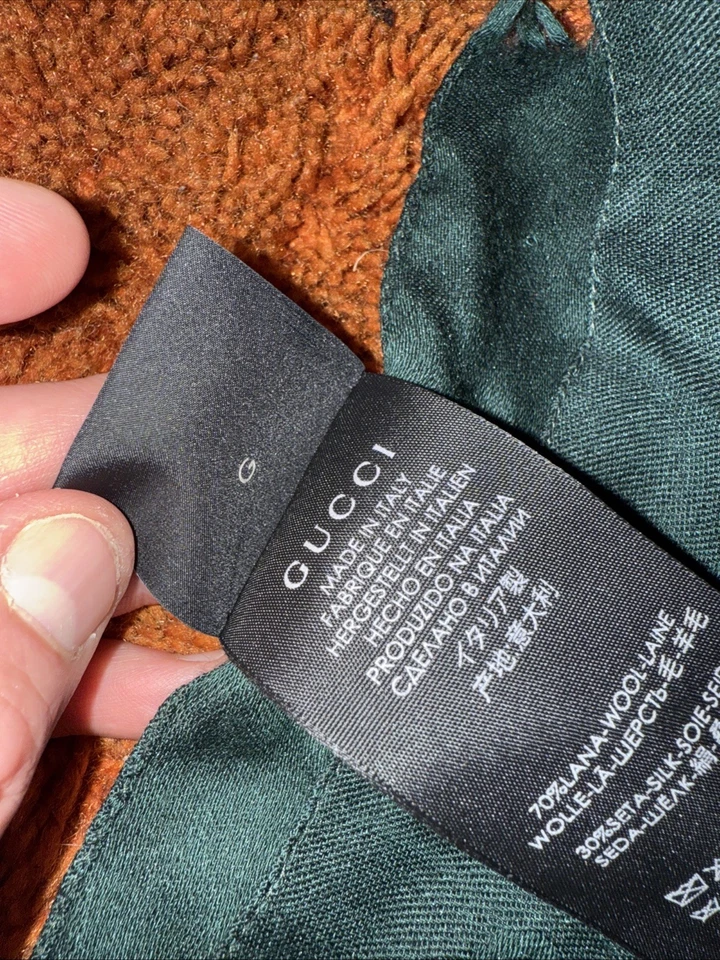 gucci bufanda hombre seda Foto 3 de 4