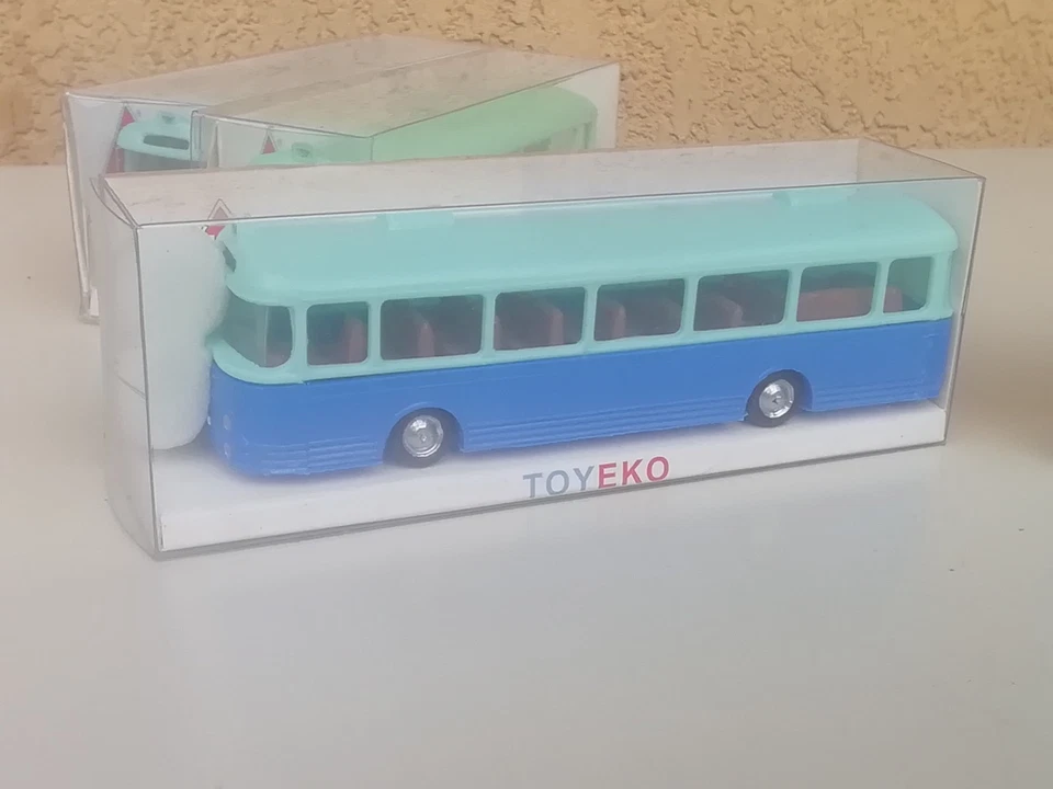 TOYEKO LOTTO 6 AUTOBUS  1/87 IN CONFEZIONE  -9 - Immagine 3 di 4