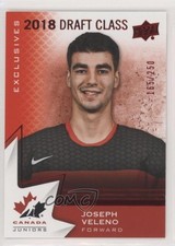 2020 Team Canada Juniors 2018 Draft Class Exclusives /250 Joe Veleno Joseph z6b