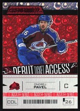 2023-24 Upper Deck Credentials Debut Ticket Access Horizontal Variation Ondrej