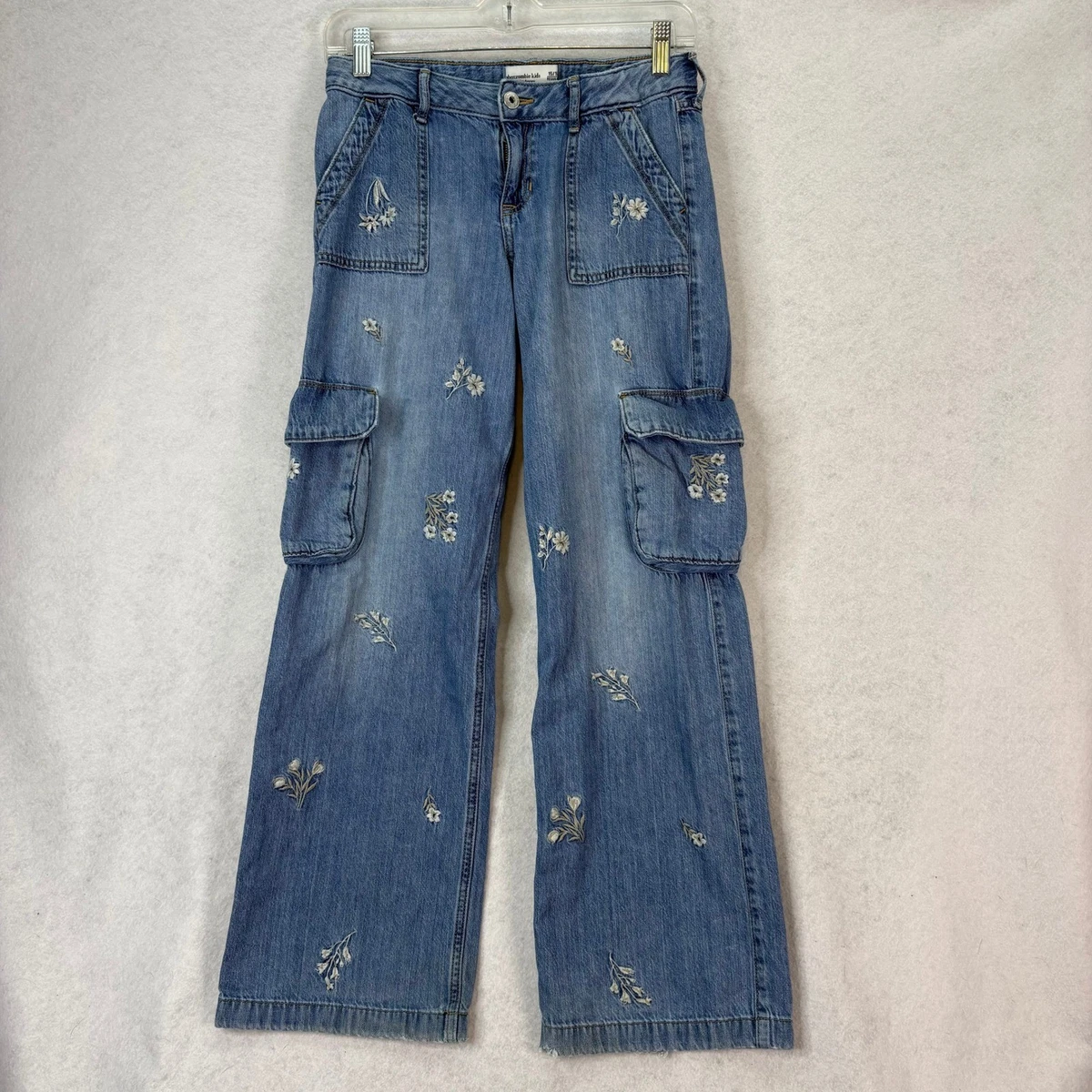 Jeans Bootcut Gègè Pour Fille Taille 16 - Slim, Couleur Bleu, En Ramie, Neuf Sans étiquettes