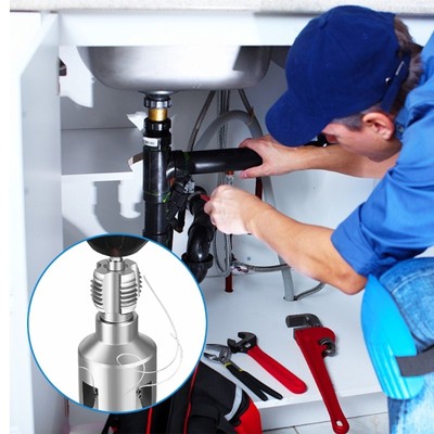 Electric Drill PVC Pipe Threader Kit PVC Thread Maker Tool for Electric Drill