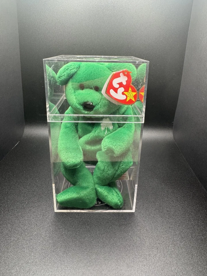 Ty Beanie Baby Erin The Bear Cumpleaños 17/03/1997 Foto 2 de 3