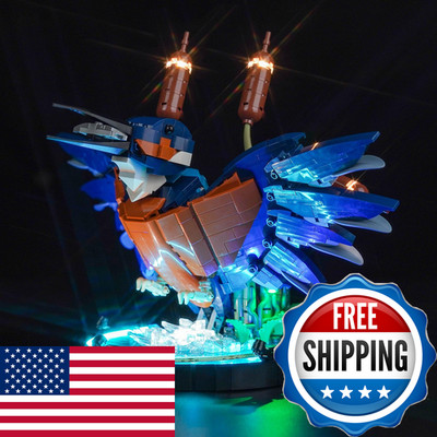 Hilighting Upgraded Led Light Kit Compatible Lego Kingfisher Bird Building Set