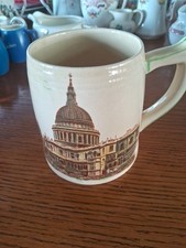 Brentleigh Ware. London Cathedrals. St Paul's. Mug / Tankard. 4ins