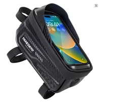1L Waterproof Cycling Top Tube Frame Bag with 6.8" Touch Screen