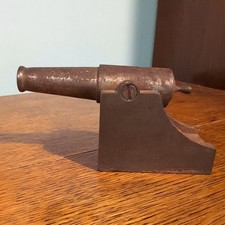 Vintage Cast Iron Cannon