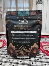 MAIA High-Flavanol Super Cacao with NATTOKINASE 7oz 30 servings