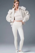 Alo Yoga Foxy Shepra Ivory S