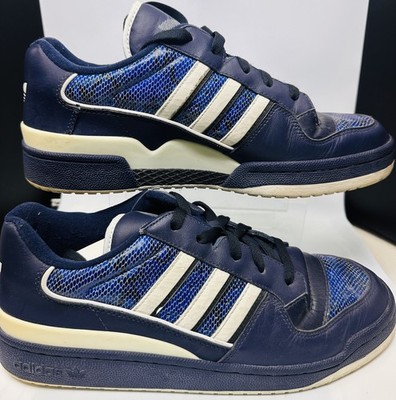 Adidas Fleetwood Low Top Blue Snake Skin Us 11/45 Run DMC # 538620