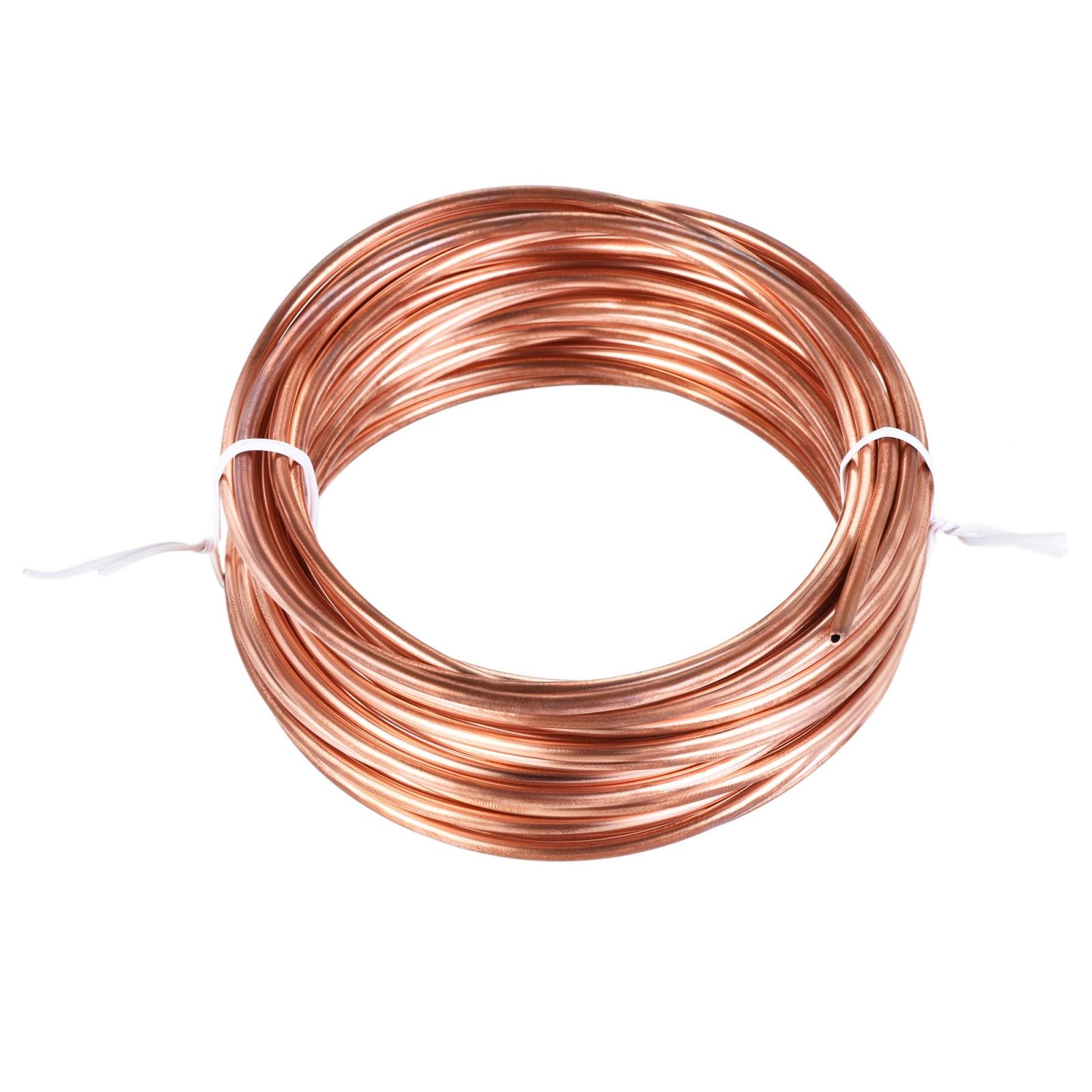 Refrigeration Tubing 3.5mm OD x 2.5mm ID x 24.5Ft Length Copper Tubing Coil