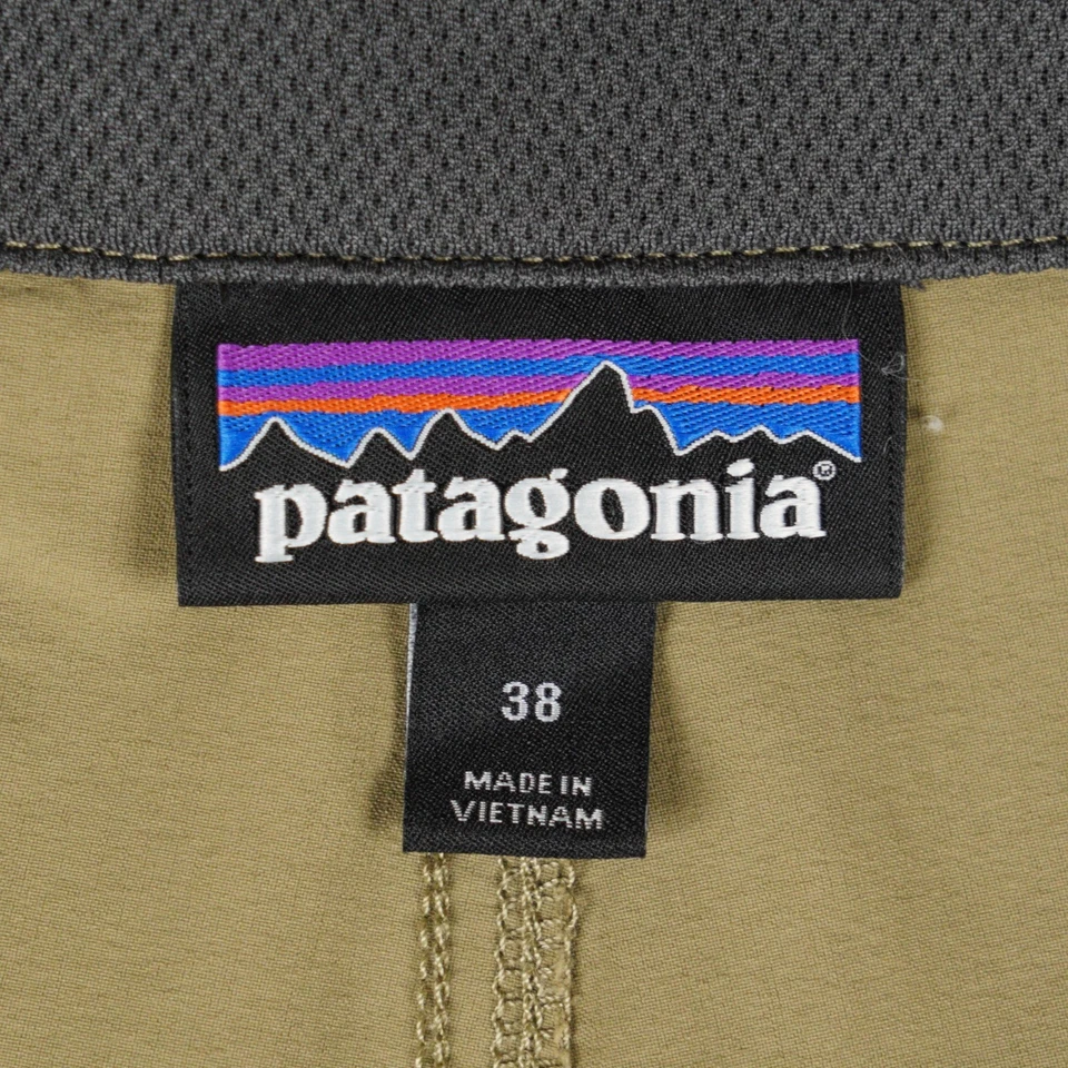 Pantalones Cortos Patagonia Quandary Para Hombre 38 Tostado Ceniza 12" Entrepierna Rendimiento Ajuste Estilo 57839 Foto 3 de 4