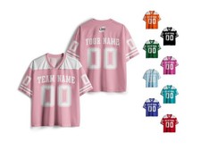 Personalized Team Name Number Football Jersey Mesh Football Jersey Shirt Gifts