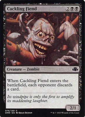Cackling Fiend C Dominaria Remastered 76 NM