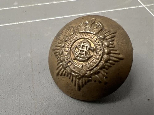 VINTAGE WW1 BUTTON BRITISH ARMY SERVICE CORPS ENGLAND UNIFORM MILITARY WAR