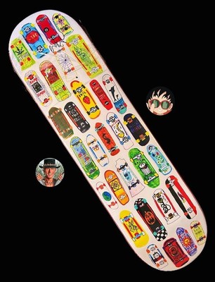 RARE SIGNED Eric Koston Skate Mental Board Collage Skateboard Deck Berrics NEW