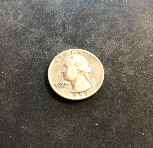 1957-P  Washington Quarter "Free Shipping"