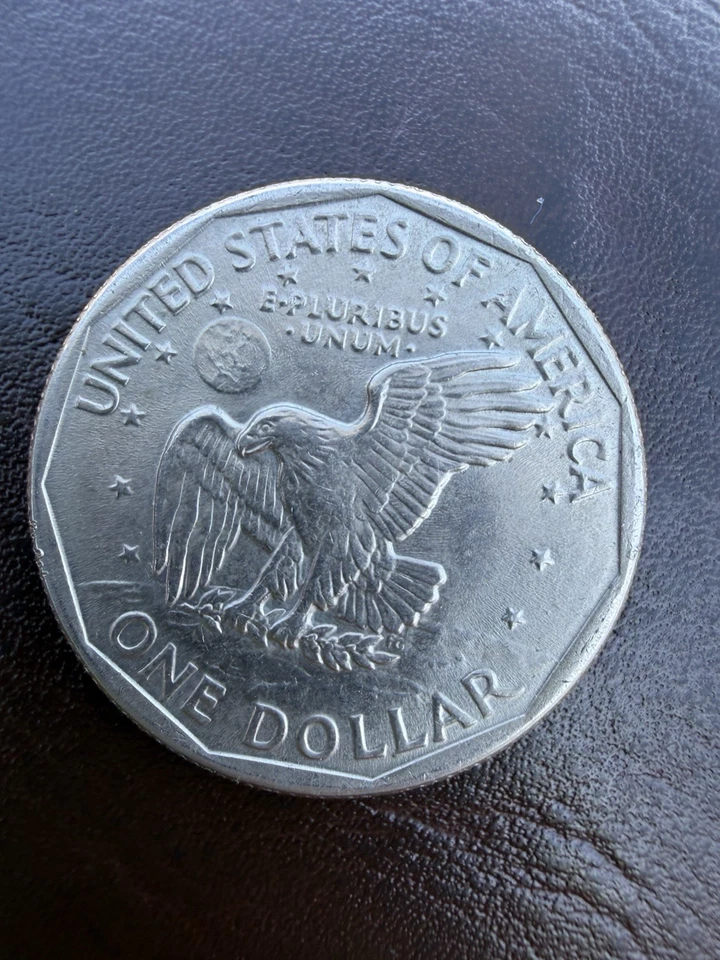 1979-P Susan B Anthony $1 Coin Error Wide Rim Mint Error - Image 2 of 2