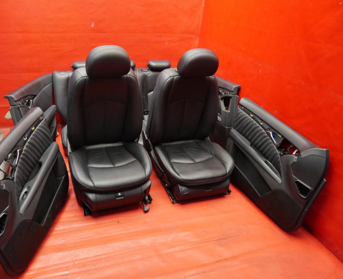 Mercedes W211 S211 E-Klasse Sitz Nappa Lederausstattung Memory Multikontur /64