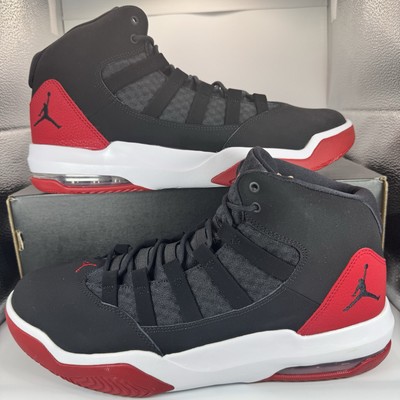 Jordan Max Aura ブラック/ジムレッド 27cm Nike Air Jordan Max Aura Black & Red Men's Basketball AQ9084