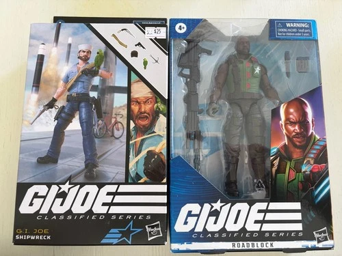 Hasbro G.I. Joe Classified Series, Shipwreck & Roadblock