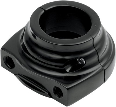 Performance Machine Dual-Cable Throttle Housing - Thread-In - Black Anodized