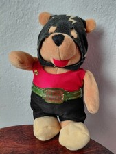 Vintage 8" Disney Store Winnie The Pooh Wrestling Figure Plush Beanbag