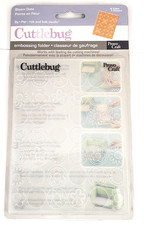 2006 Provocraft Cuttlebug Bloom Dots Embossing Folder