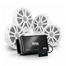 Marine Speaker Amp Kit BOSS Audio 6.5in 500W Bluetooth