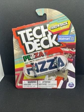Tech Deck Throwback Series Ultra Rare Pizza Chase Fingerboard Walmart Exclusive