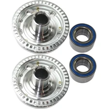 2-Wheel Set Wheel Hubs Front Driver & Passenger Side for VW Left Right Audi Golf