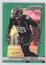 2013 Panini Prizm Retail Green Prizm Marcedes Lewis #43 b9u