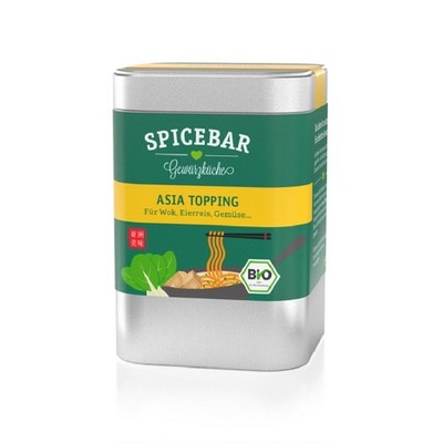 80 g Asia Topping, bio Für Wok, Eierreis, Gemüse... Spicebar