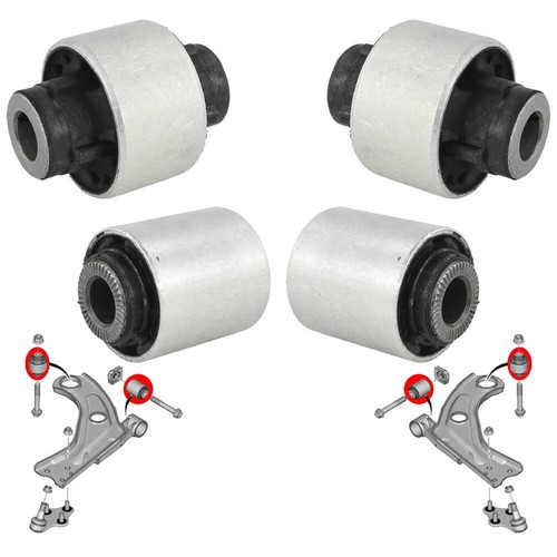 Bracci di Controllo Superiori Anteriori MaXpeedingrods, Kit di
