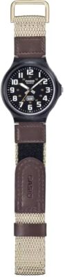Orologio analogico Casio da uomo con cinturino in tessuto