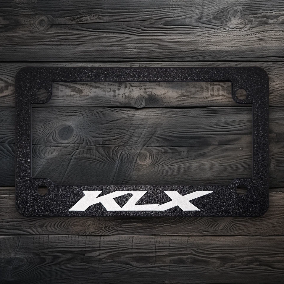 Quadro de placa texturizada TODOS OS ANOS E MODELOS para motocicletas Kawasaki KLX - Imagem 2 de 2