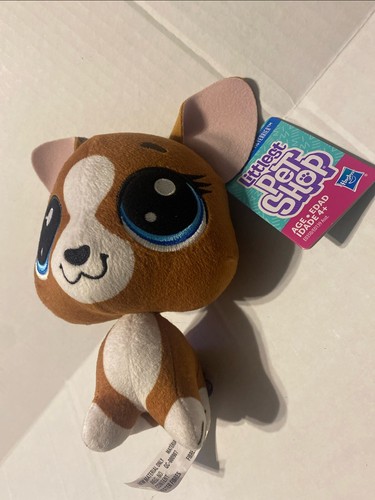 Littlest Pet Shop 7” Roxie McTerrier Plush . Toy Factory NWT - Picture 2 of 3