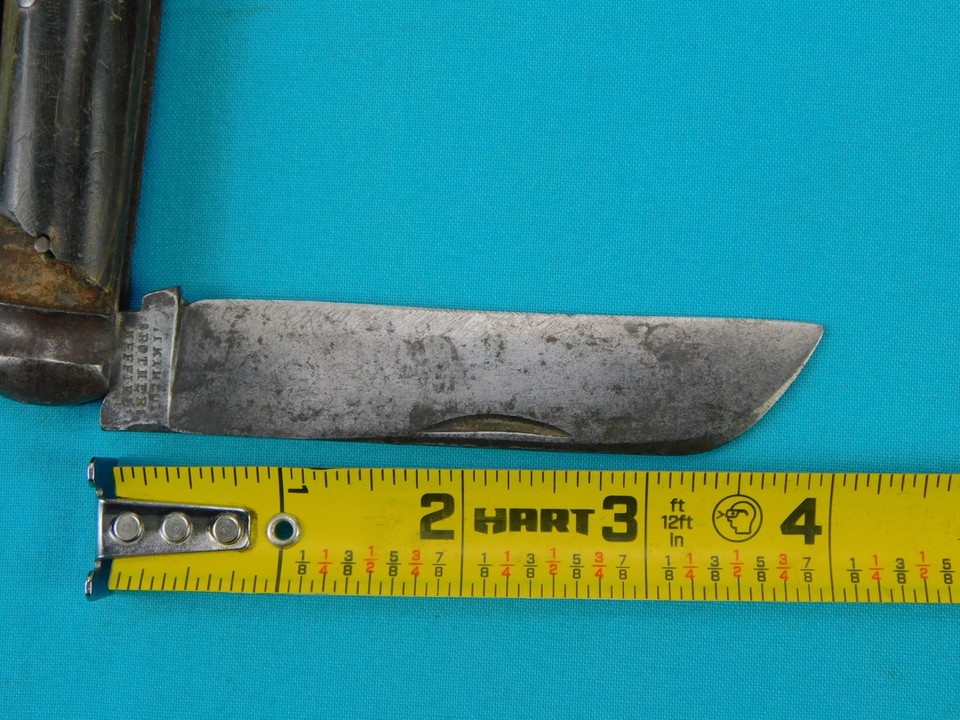 Antique British English WW1 Folding Pocket Spike Knife eBay