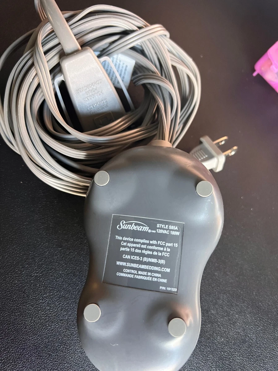 Sunbeam Electric Blanket S85A Control 191323 | eBay