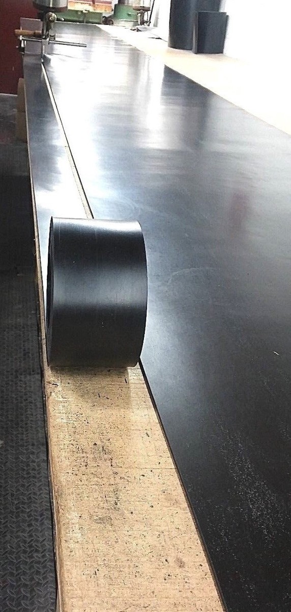 Neoprene Rubber Strip.500 (1/2) Thick x 6 Wide x 20' Long