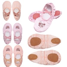 Women Girls Belly Dance Shoes Stage Dancing Supply Ballet Slippers Durable Jazz