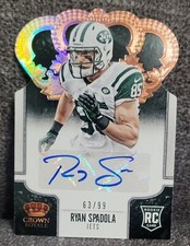 Ryan Spadola 2013 Crown Royale Bronze Holo RC Auto /99