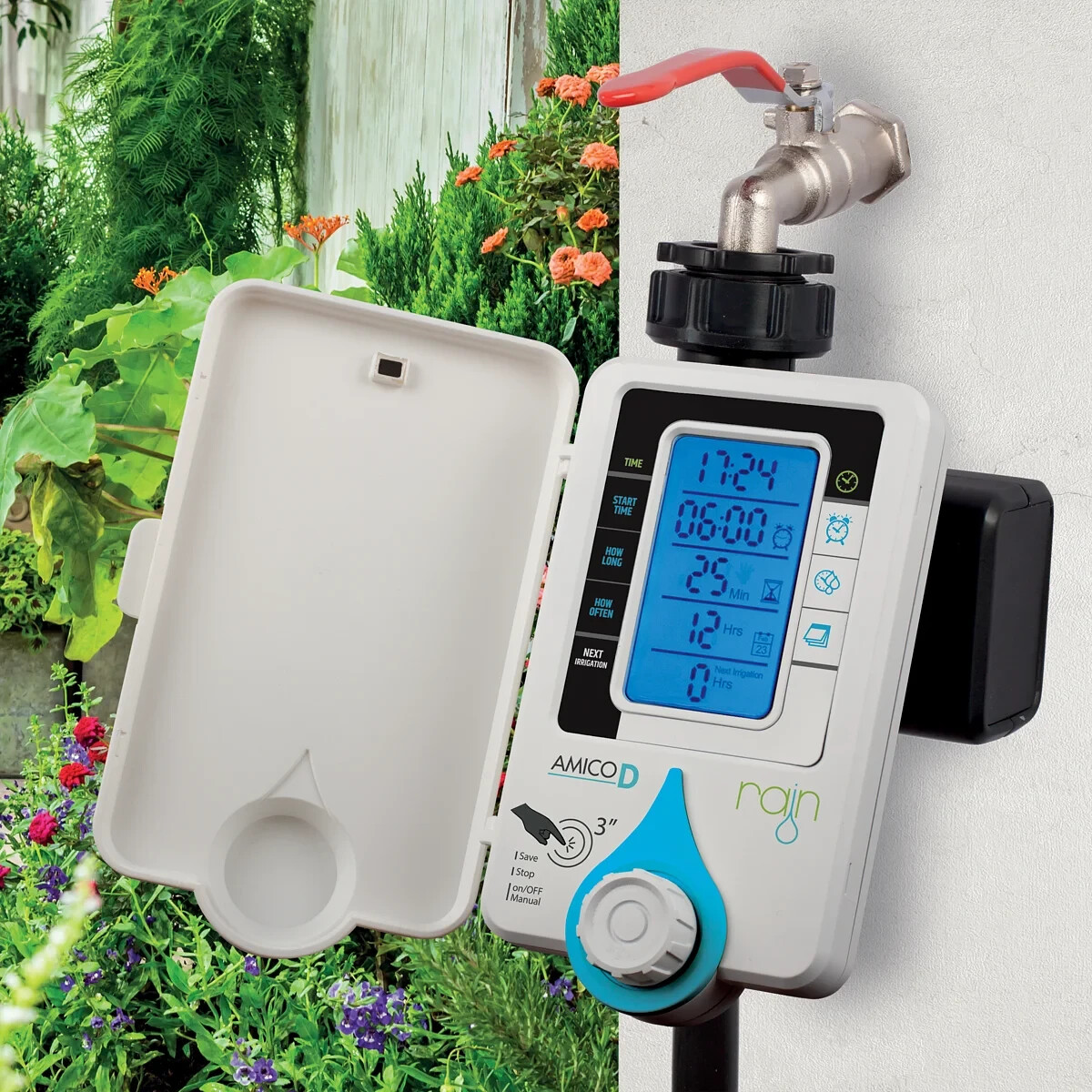 Programmatore Rain Amico D1 Green 1 Zona | Qualità Professionale - 1