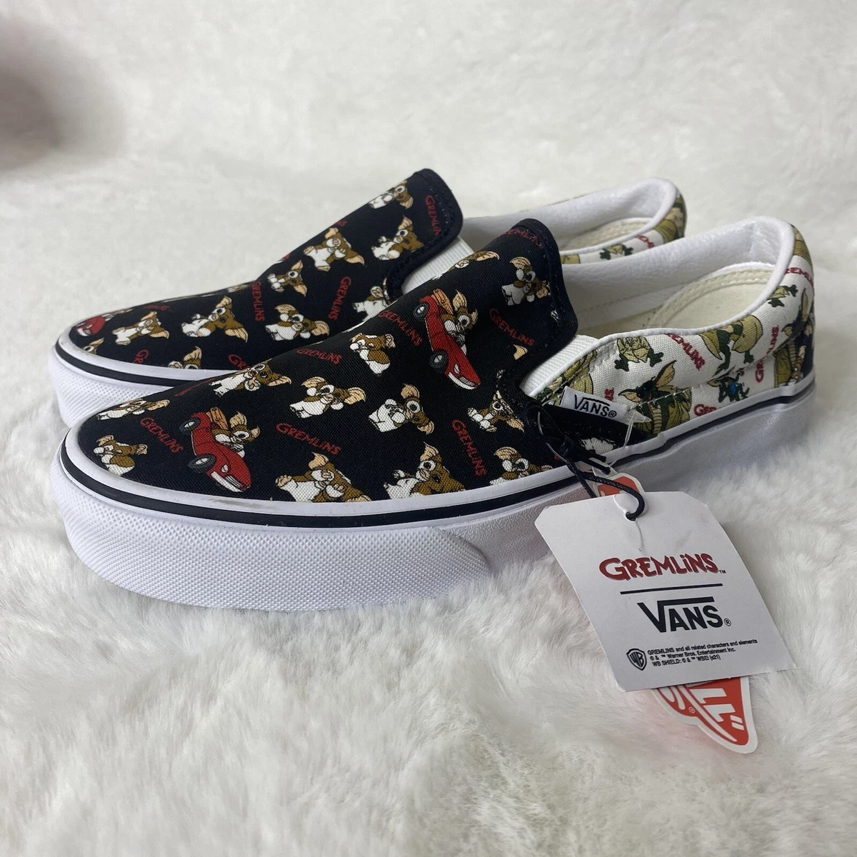 Du bliver bedre munching yderligere Vans X Gremlins House Of Horror Customs Comfycush Slip On Shoes Womens Size  8.5 | eBay