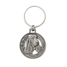 Creative Pewter Designs English Cocker Spaniel Dog KeyChain, Key Fob, D074KC